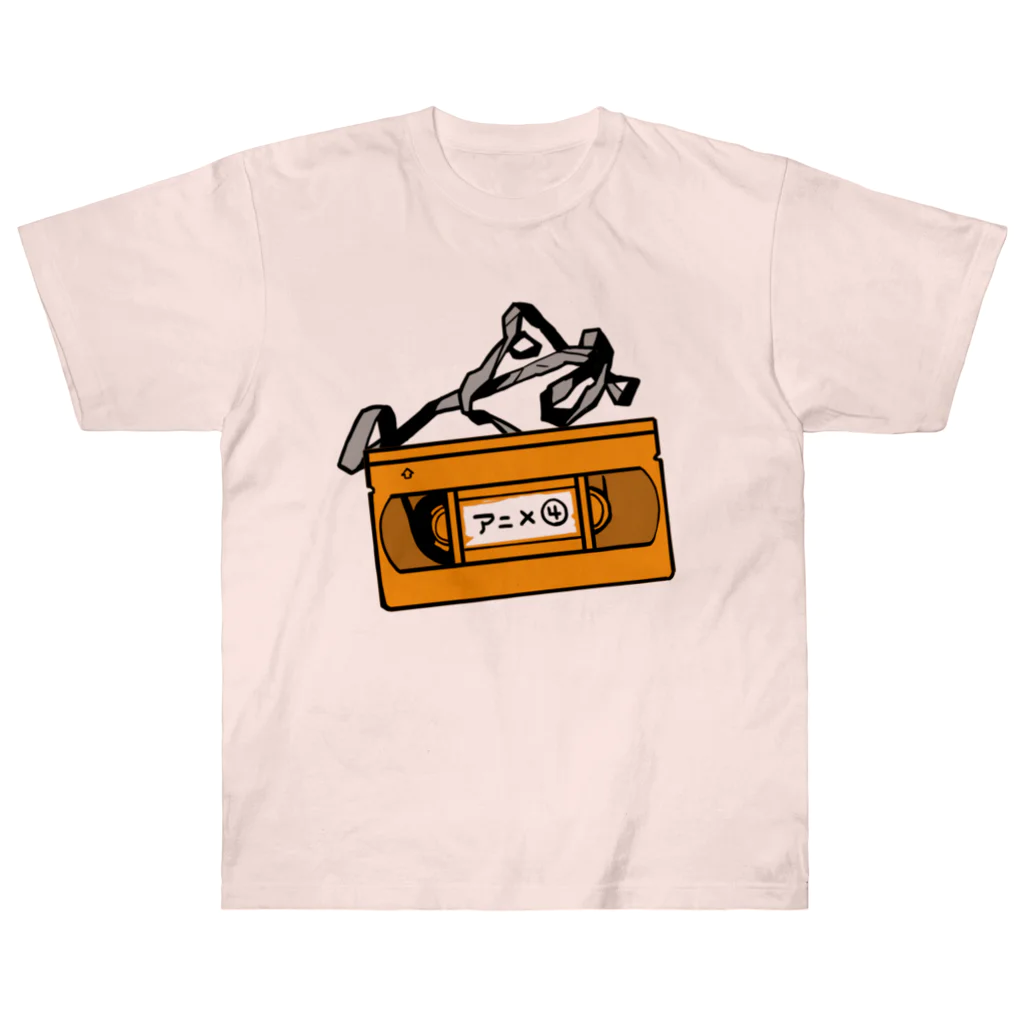 MITUBA SHOPのVHSテープ〜録画アニメ④ Heavyweight T-Shirt