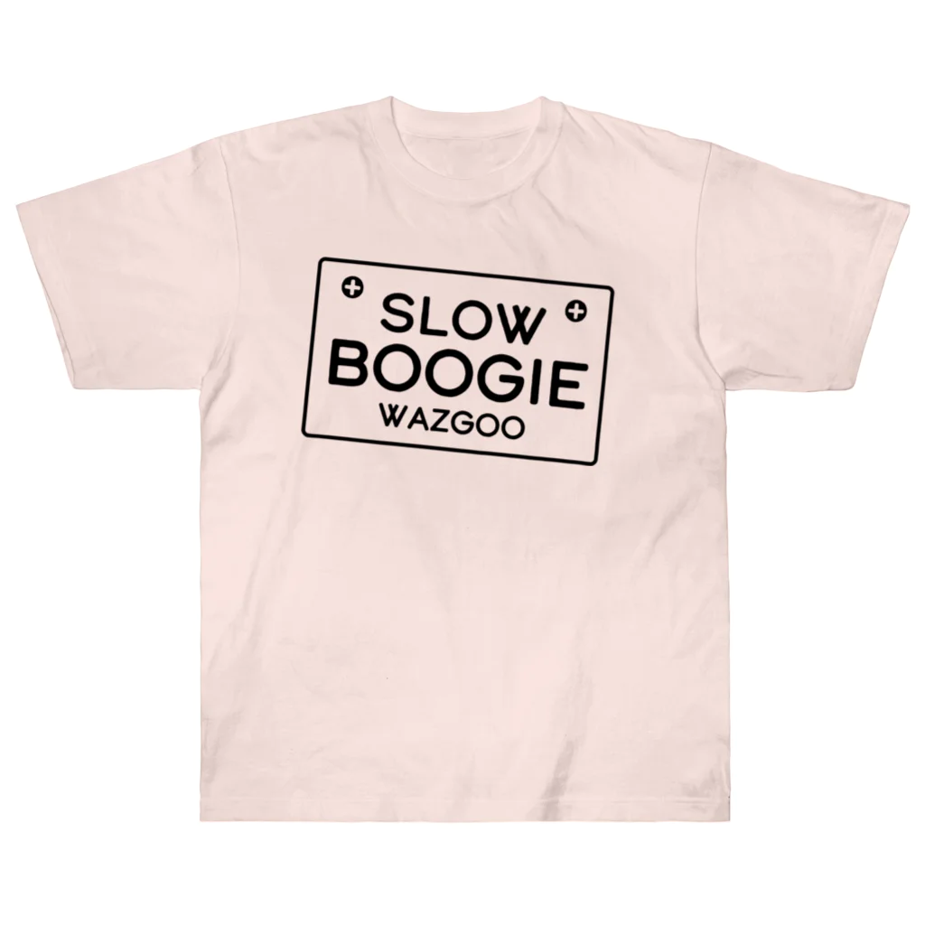 wazgoo official shopのSLOW BOOGIE Heavyweight T-Shirt