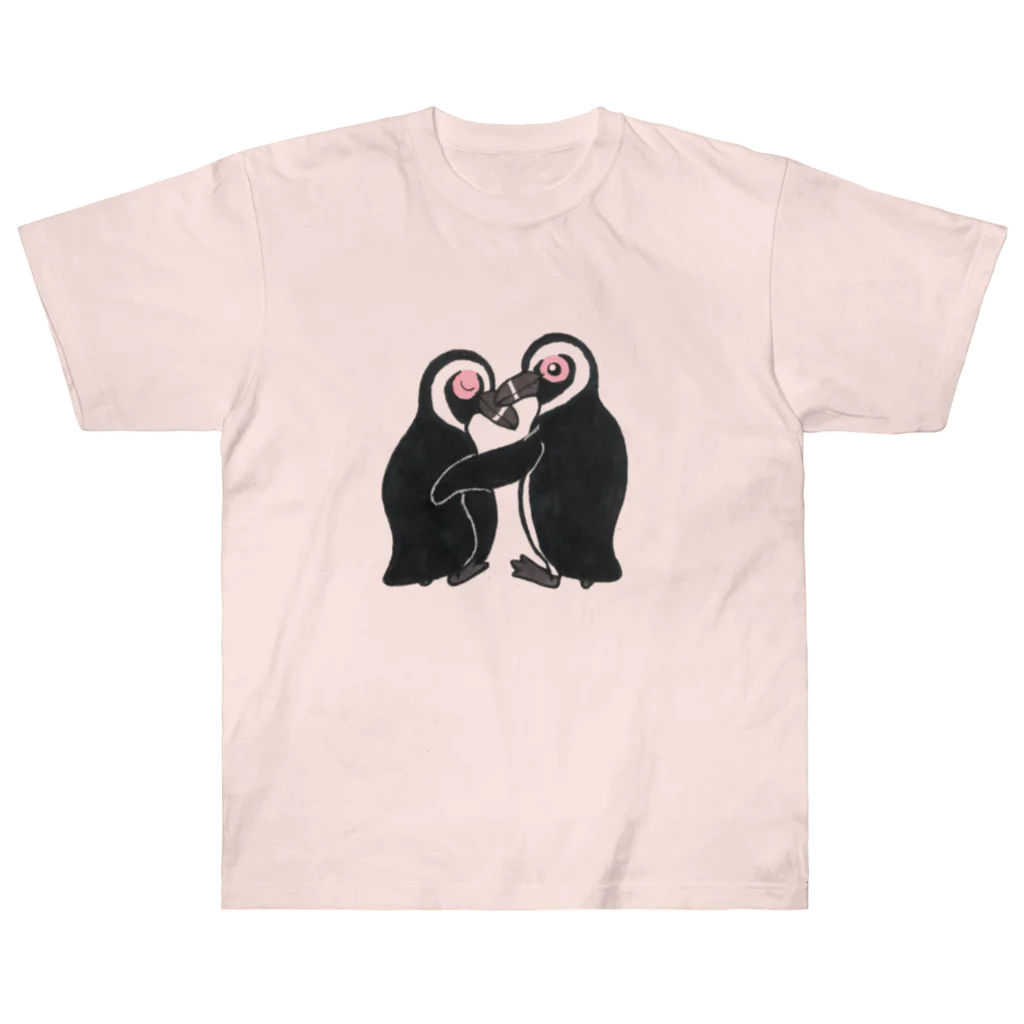 penguininkoの君の事が好き😍💕💕💕 ヘビーウェイトTシャツ