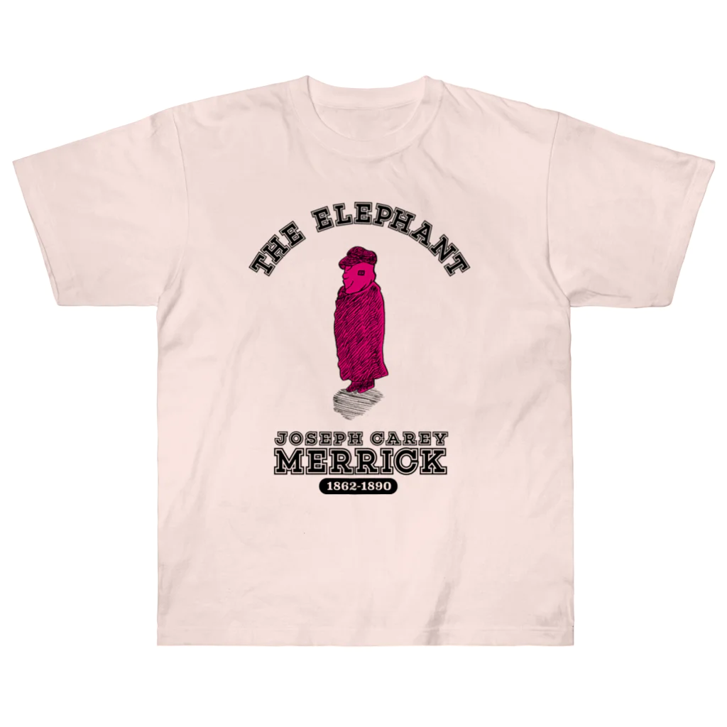 stereovisionのジョゼフ・メリック Heavyweight T-Shirt