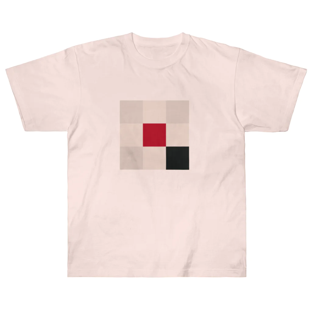 3×3 のドット絵のバンクシー - 3×3 のドット絵 Heavyweight T-Shirt