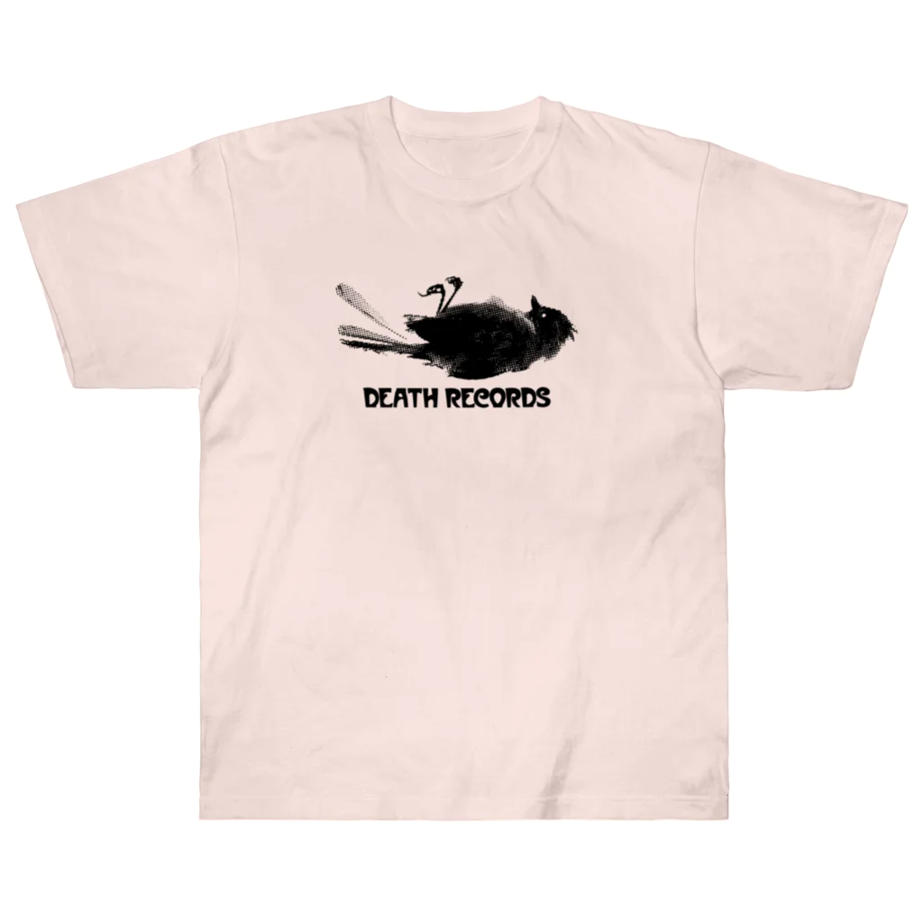 stereovisionのDEATH RECORDS ヘビーウェイトTシャツ