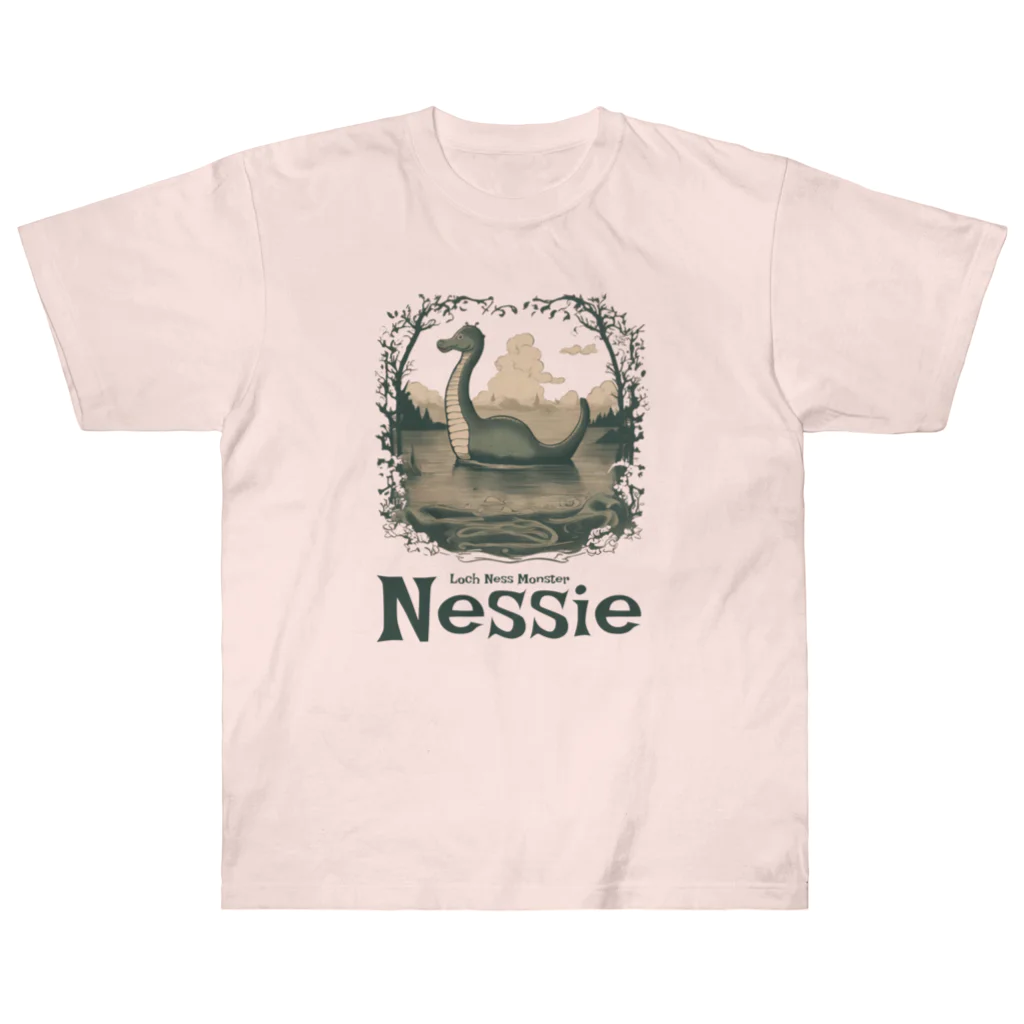 NessieのNessie（ネッシー） ヘビーウェイトTシャツ