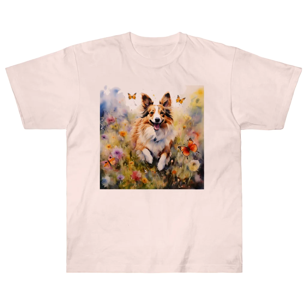 Sheltie Chic Creationsのシェルティ１６ Heavyweight T-Shirt