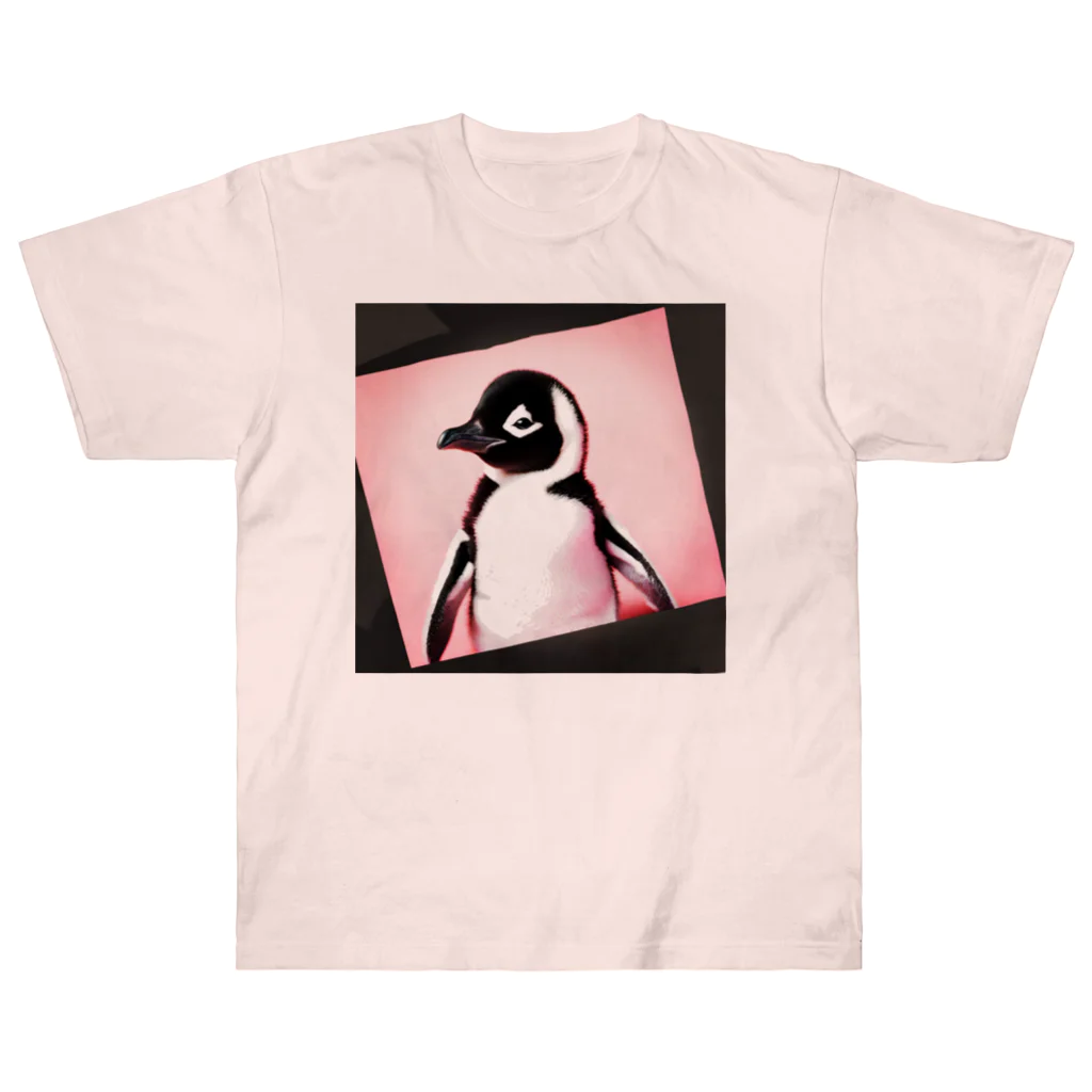 blackcofee12のペンギン赤ちゃん ヘビーウェイトTシャツ