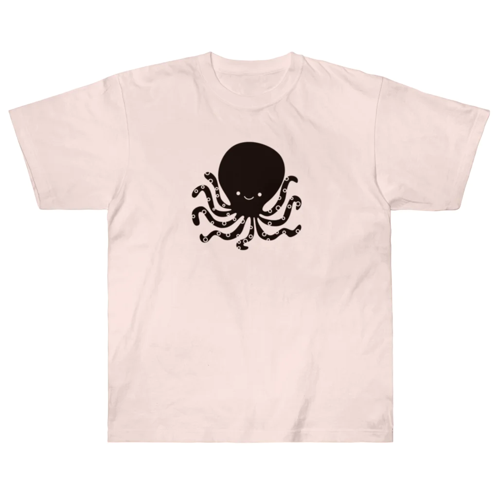 たここ（octopus）のたここ Heavyweight T-Shirt