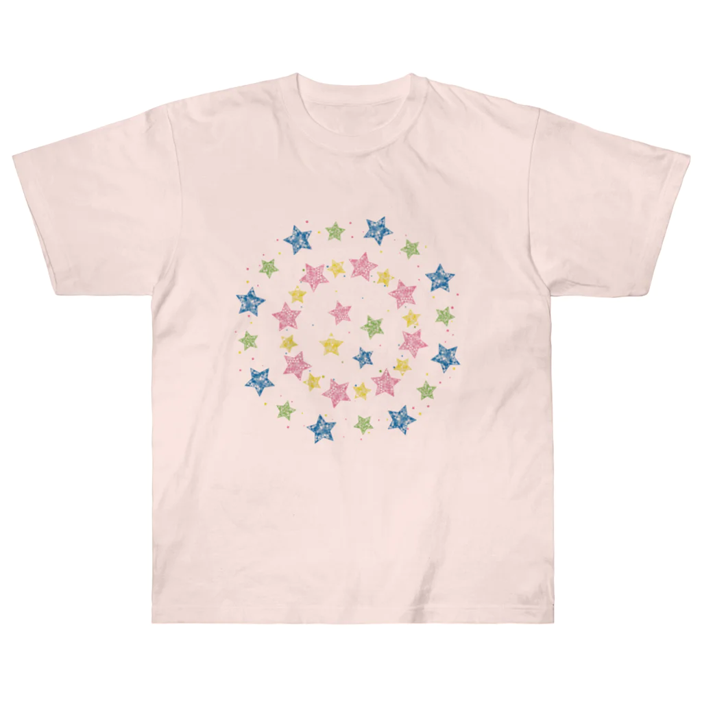 clarice-designのYou shine like a star 2 ヘビーウェイトTシャツ