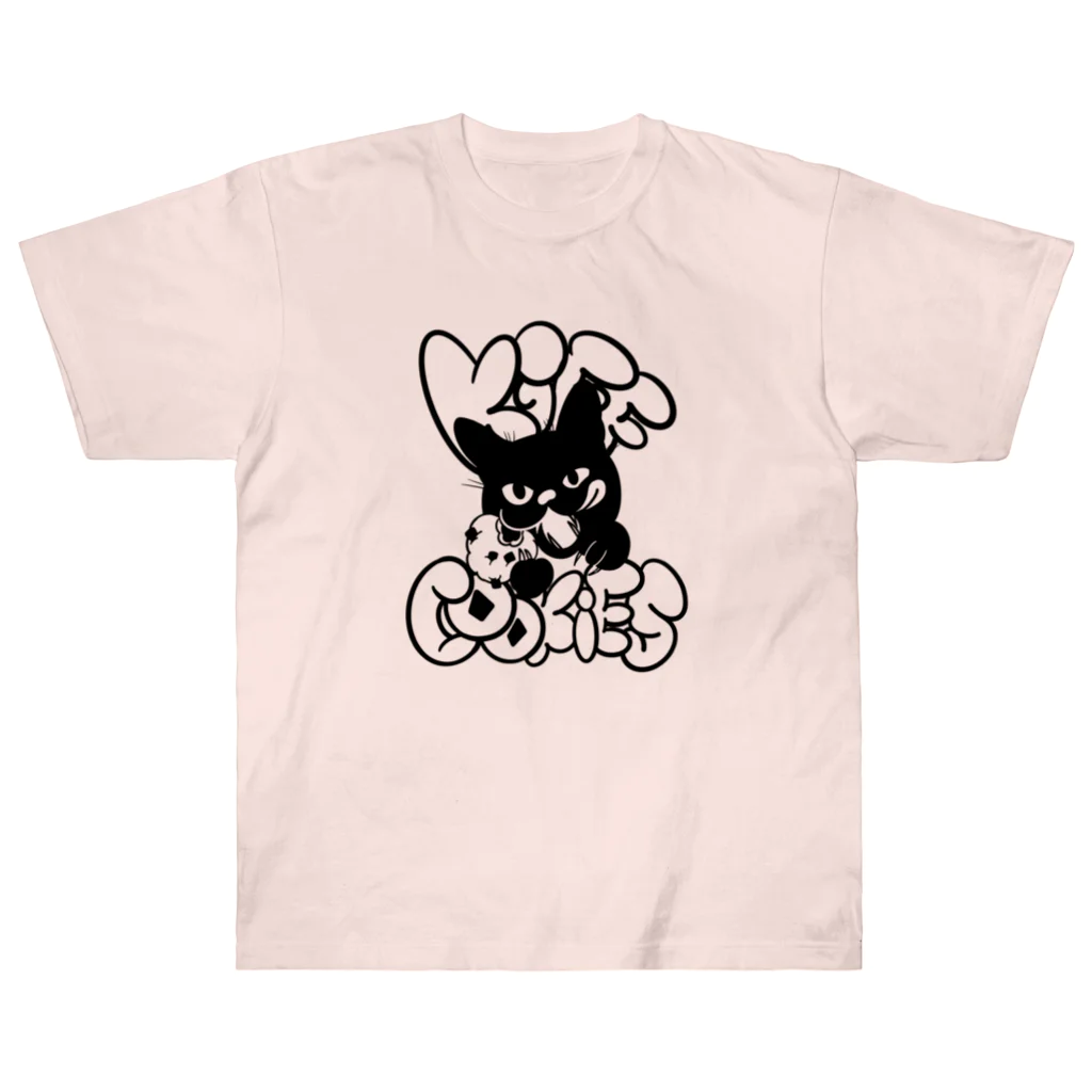 aliceのalice loves cookies Heavyweight T-Shirt