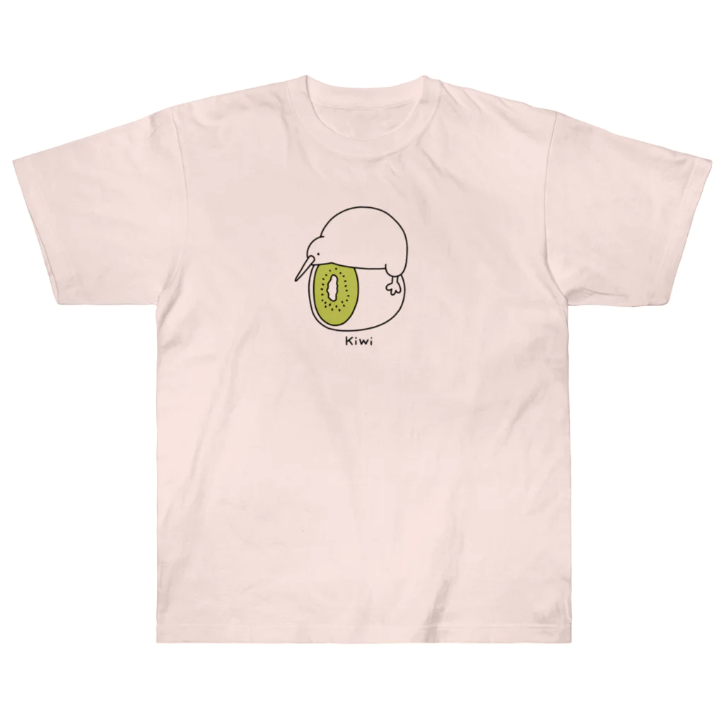 mmfumのキウイの上にキーウィ Heavyweight T-Shirt