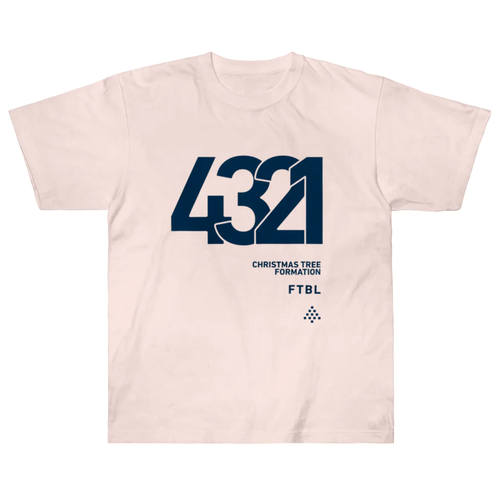 KAWAGOE GRAPHICSの4321のシステム Heavyweight T-Shirt