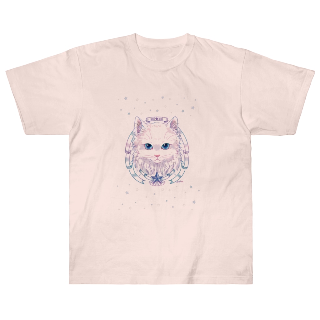kima-maniのStar Cat Heavyweight T-Shirt
