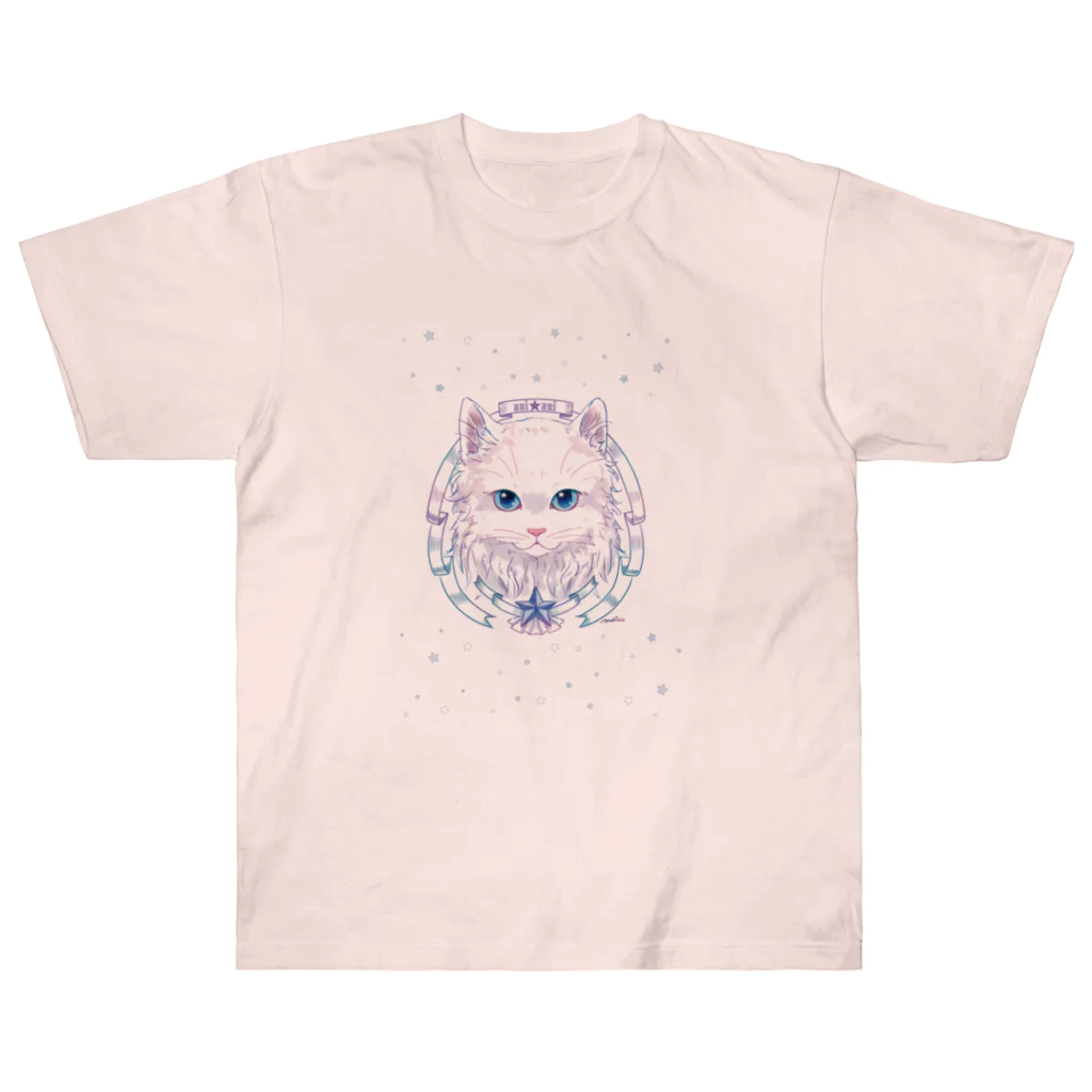 kima-maniのStar Cat Heavyweight T-Shirt