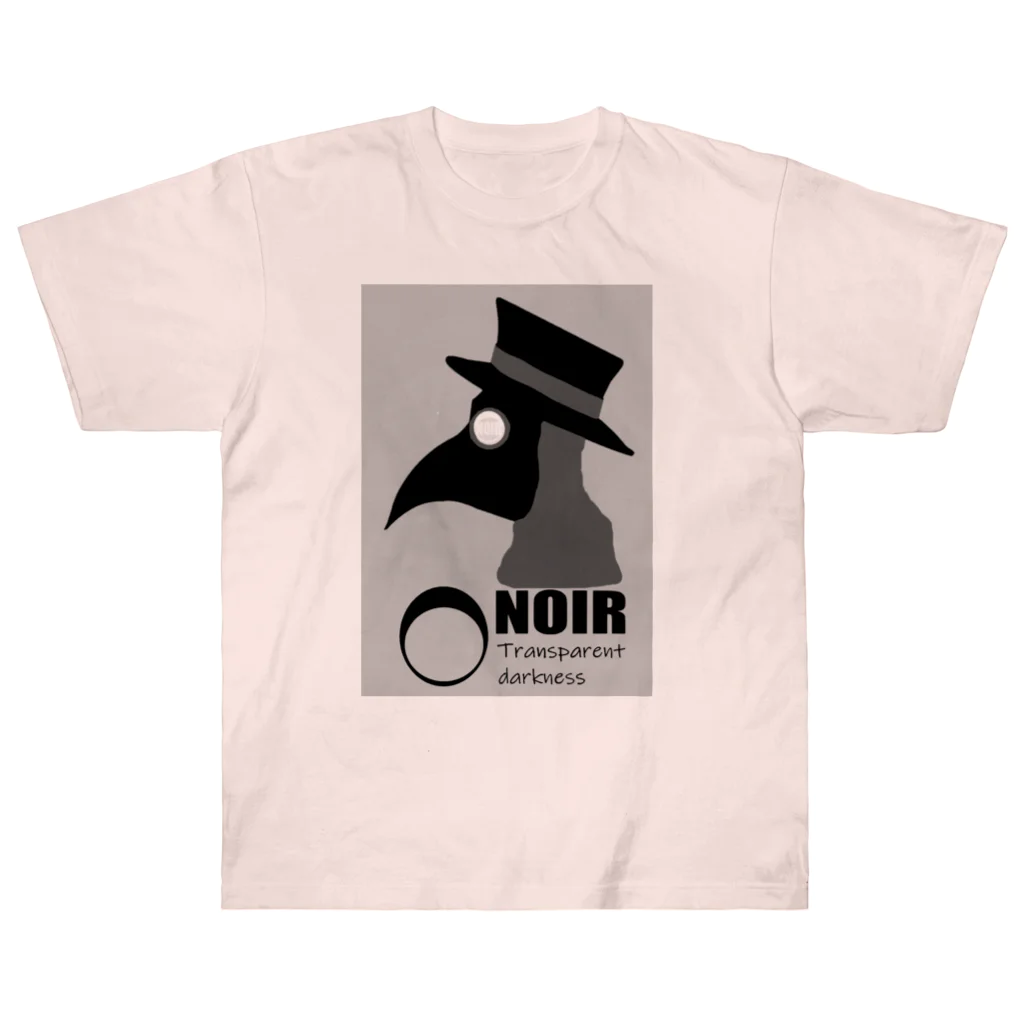 NOIR（ノアール）のPlague doctor（ペスト医師） ヘビーウェイトTシャツ