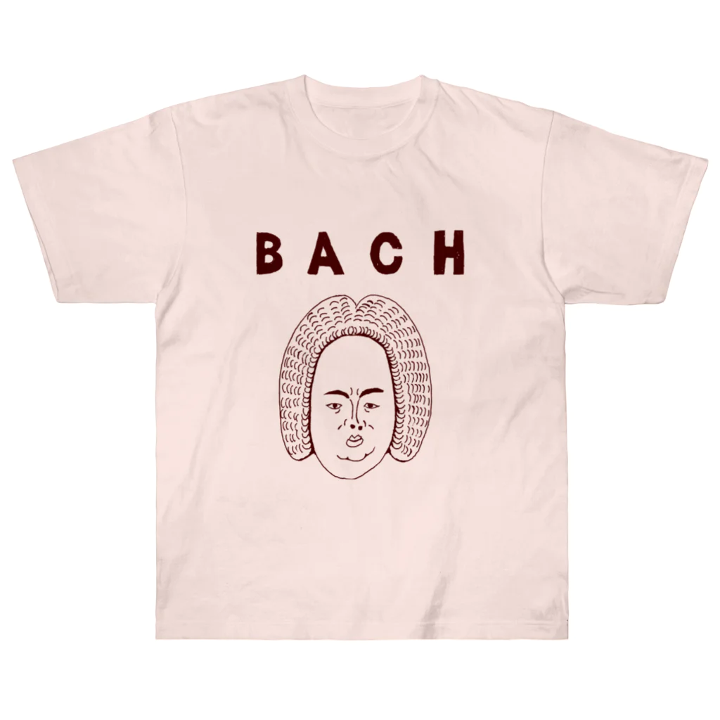 NIKORASU GOのバッハマニア限定デザイン「BACH」（Tシャツ・パーカー・グッズ・ETC） ヘビーウェイトTシャツ