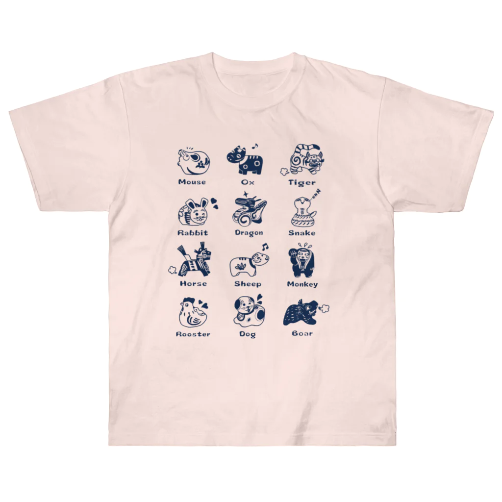 SU-KUのThe Zodiac of Fukushima ヘビーウェイトTシャツ