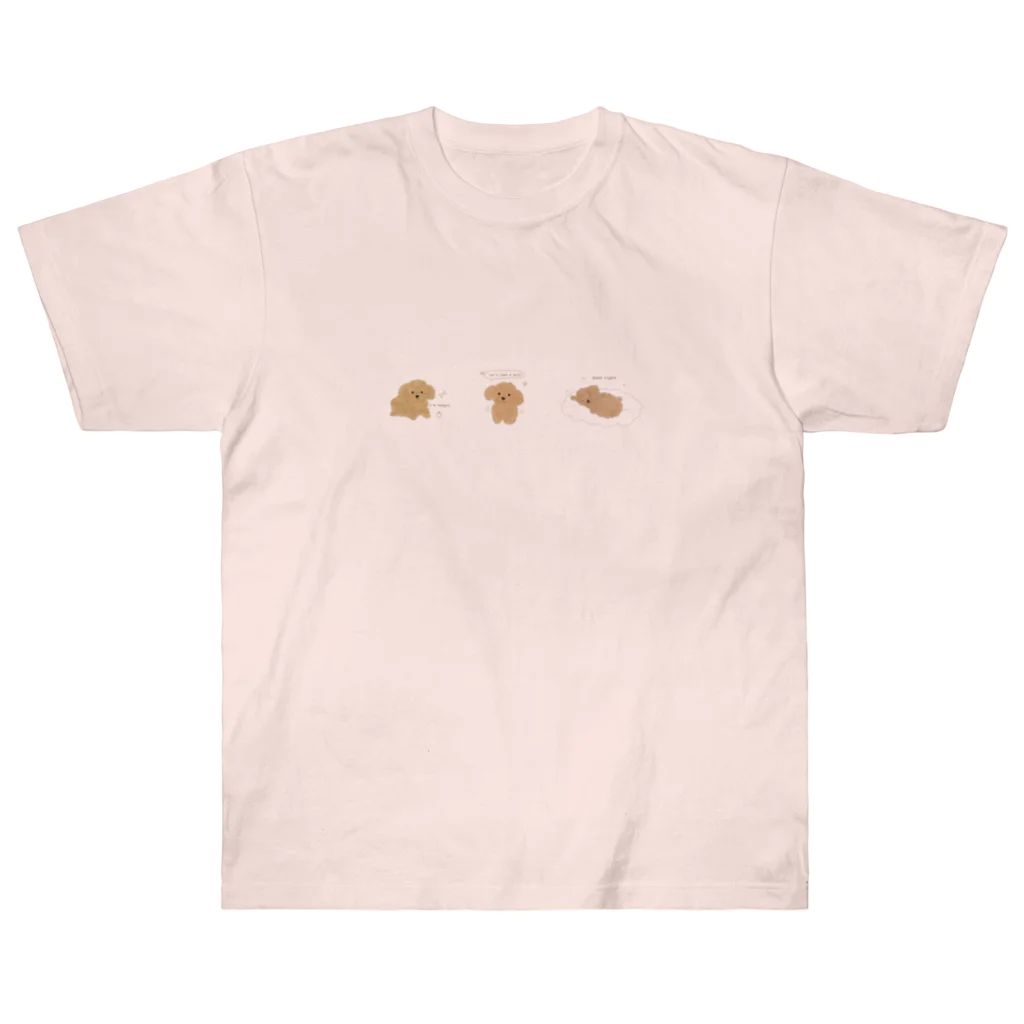 kiki25のtoy poodle トイプードル Heavyweight T-Shirt