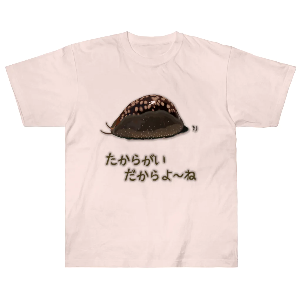 たからがいだからよ〜ね Heavyweight T-Shirt by くいなの母 ( motchin ) ∞ SUZURI