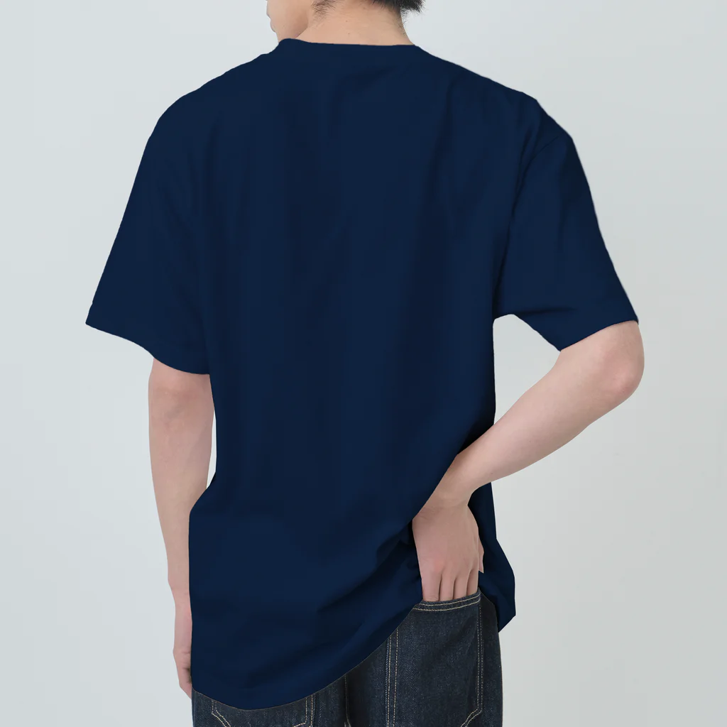 kengochiの404 NotFound （白文字）エラーコードシリーズ ヘビーウェイトTシャツ