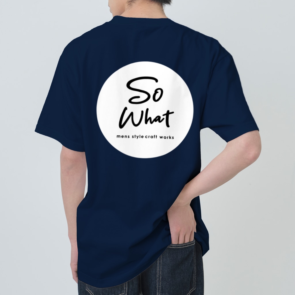 SO WHAT make PROJECT のSoWhat logo 初期型 Heavyweight T-Shirt