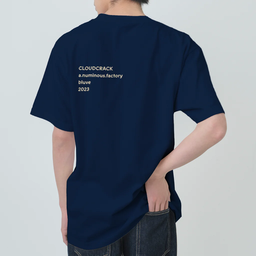 anuminousfactoryのCLOUDCRACK Heavyweight T-Shirt