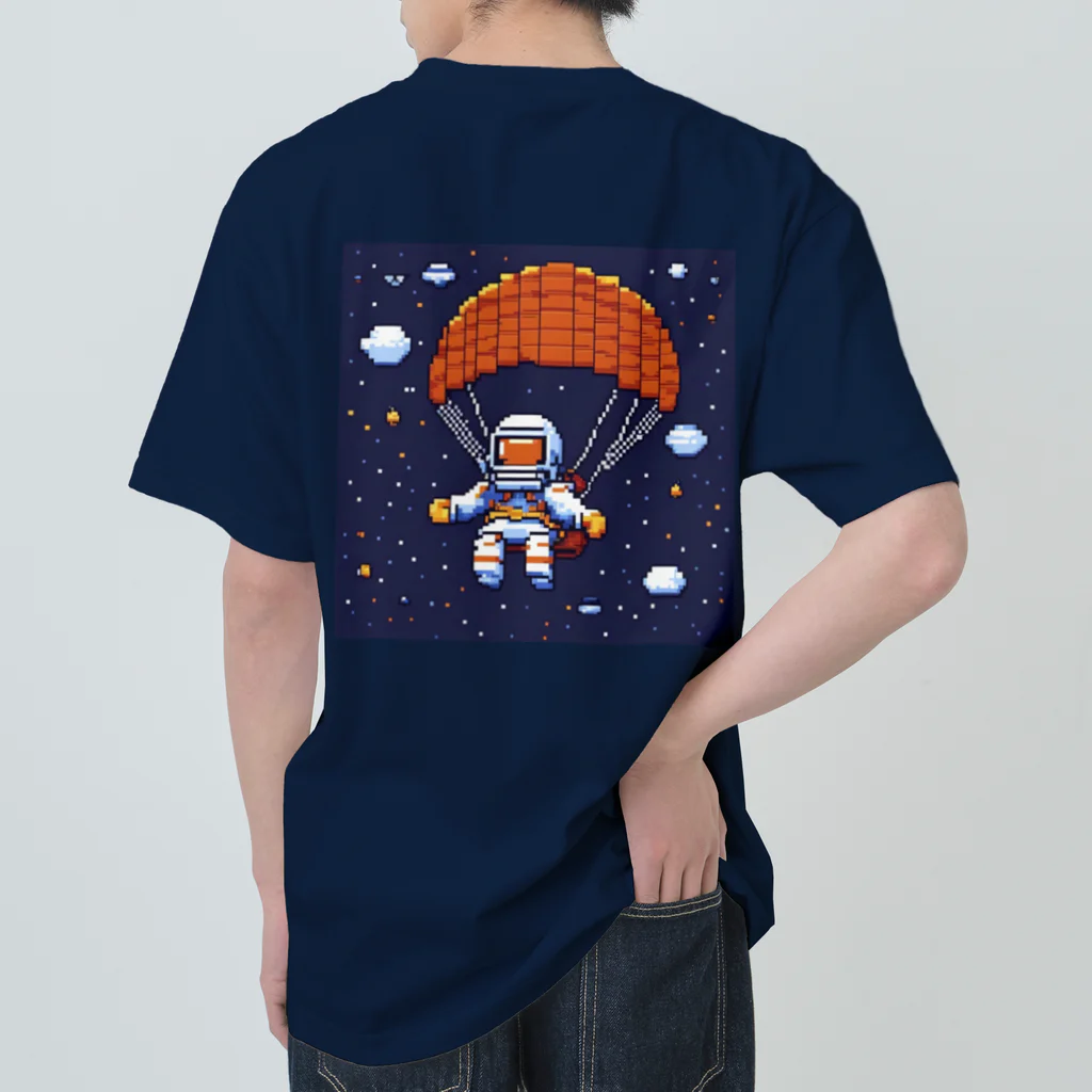 jsaofsjofaakoの宇宙からの帰還。ただいま地球。 ヘビーウェイトTシャツ