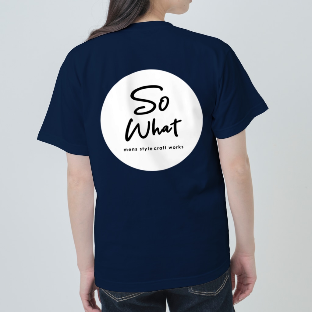 SO WHAT make PROJECT のSoWhat logo 初期型 Heavyweight T-Shirt