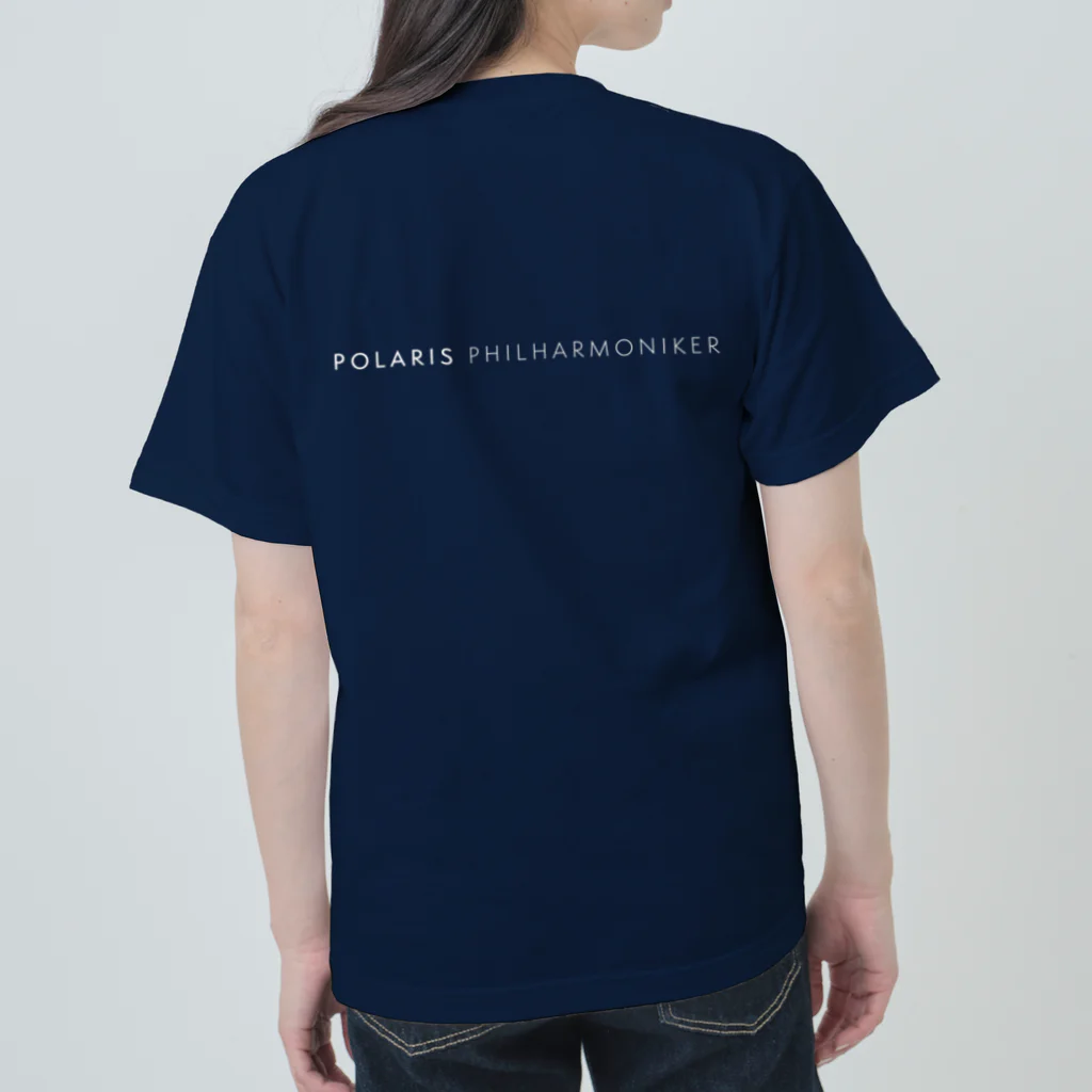 Polaris PhilharmonikerのPolarisグッズ(ネイビー) ヘビーウェイトTシャツ