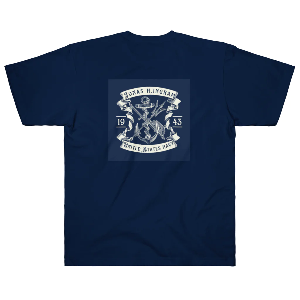 kokohorewanwanのUS navy ヘビーウェイトTシャツ