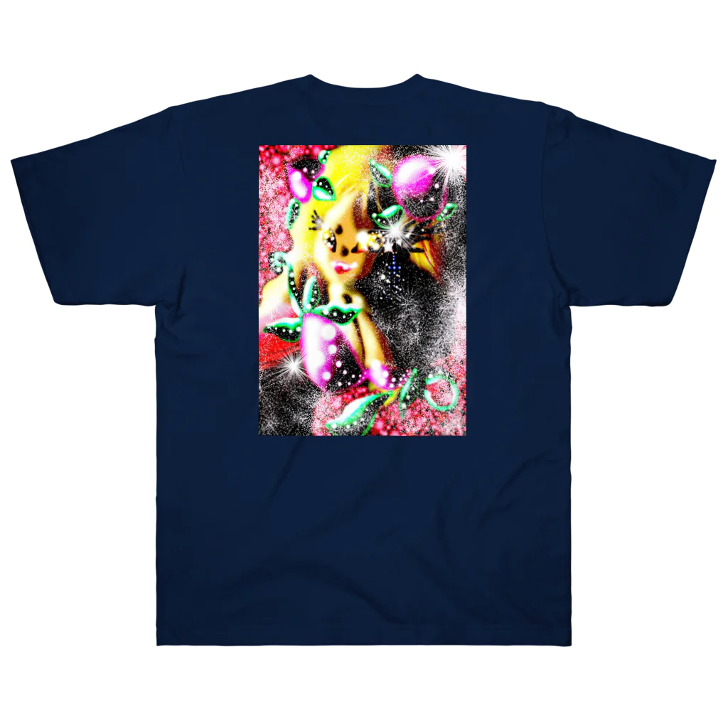 MUNE-KUNのMUNEクン アート ヘビーウェイトTシャツ 両面プリント 092 Heavyweight T-Shirt