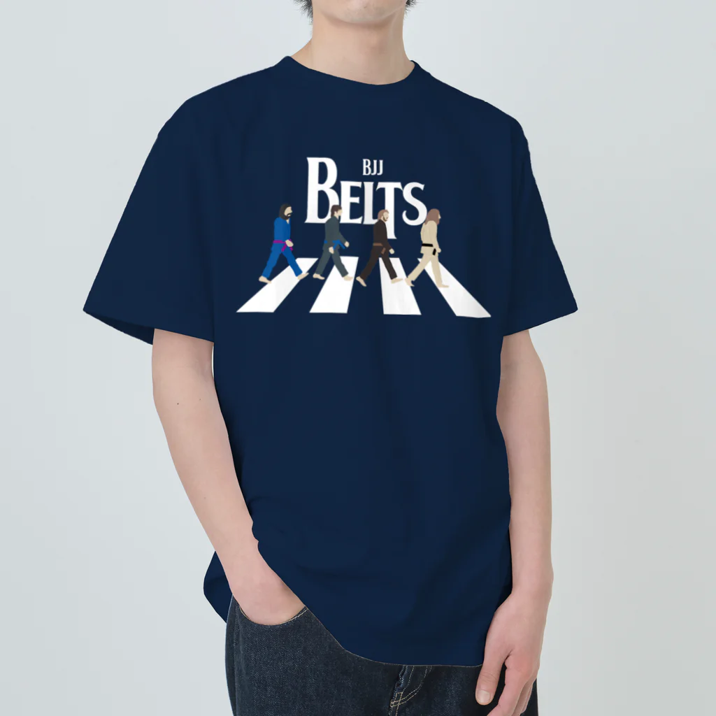 BJJ T-SHOPのBJJチーム「Belts」 Heavyweight T-Shirt