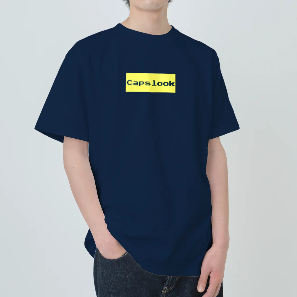 泡沫。のCapsLook Tee Heavyweight T-Shirt