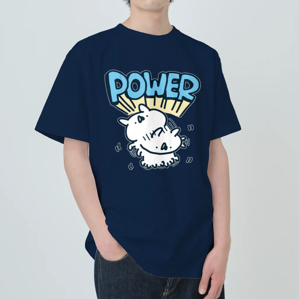 うさぎ帝国SUZURIショップのPOWER Heavyweight T-Shirt