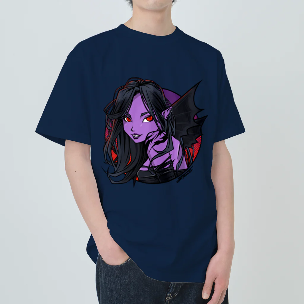 FLYACEのVAMPIRE GIRL Heavyweight T-Shirt