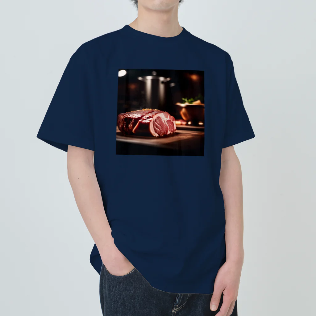 Thumugi-の塊肉 ヘビーウェイトTシャツ