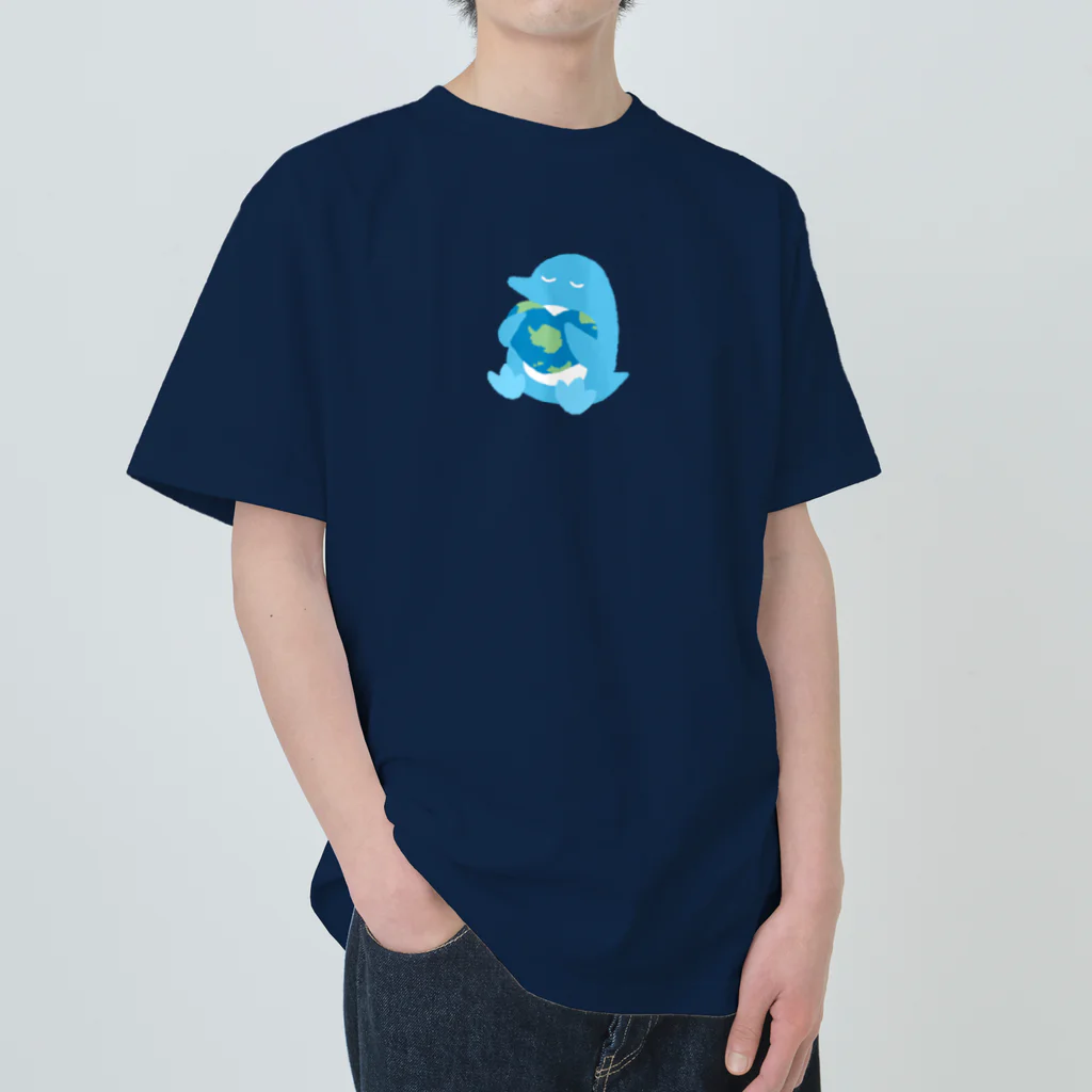 This is Mine（ディスイズマイン）の【寄付つき】#WorldPenguinDay（両面プリント） Heavyweight T-Shirt