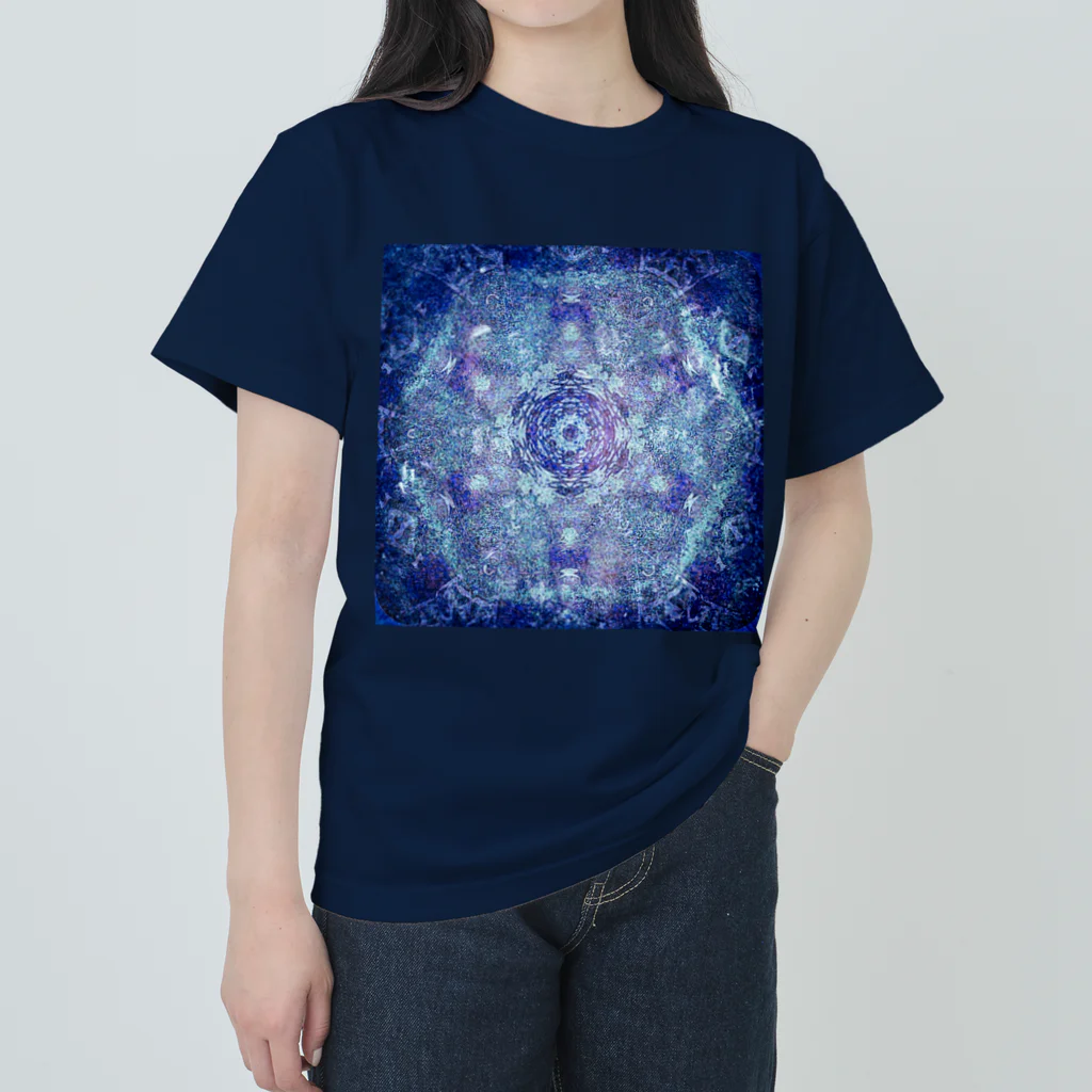 Anna’s galleryの碧の結晶 11 Heavyweight T-Shirt