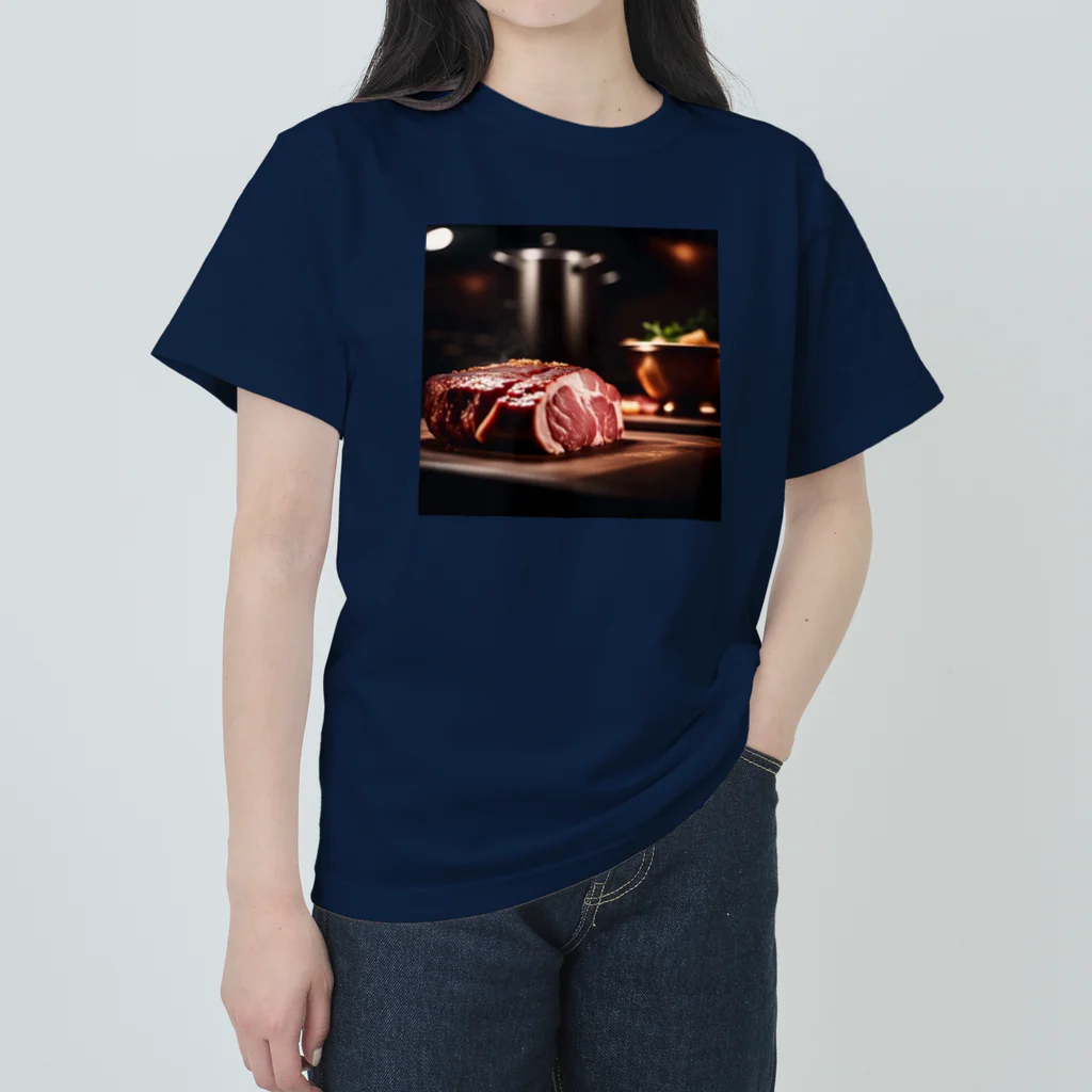 Thumugi-の塊肉 ヘビーウェイトTシャツ