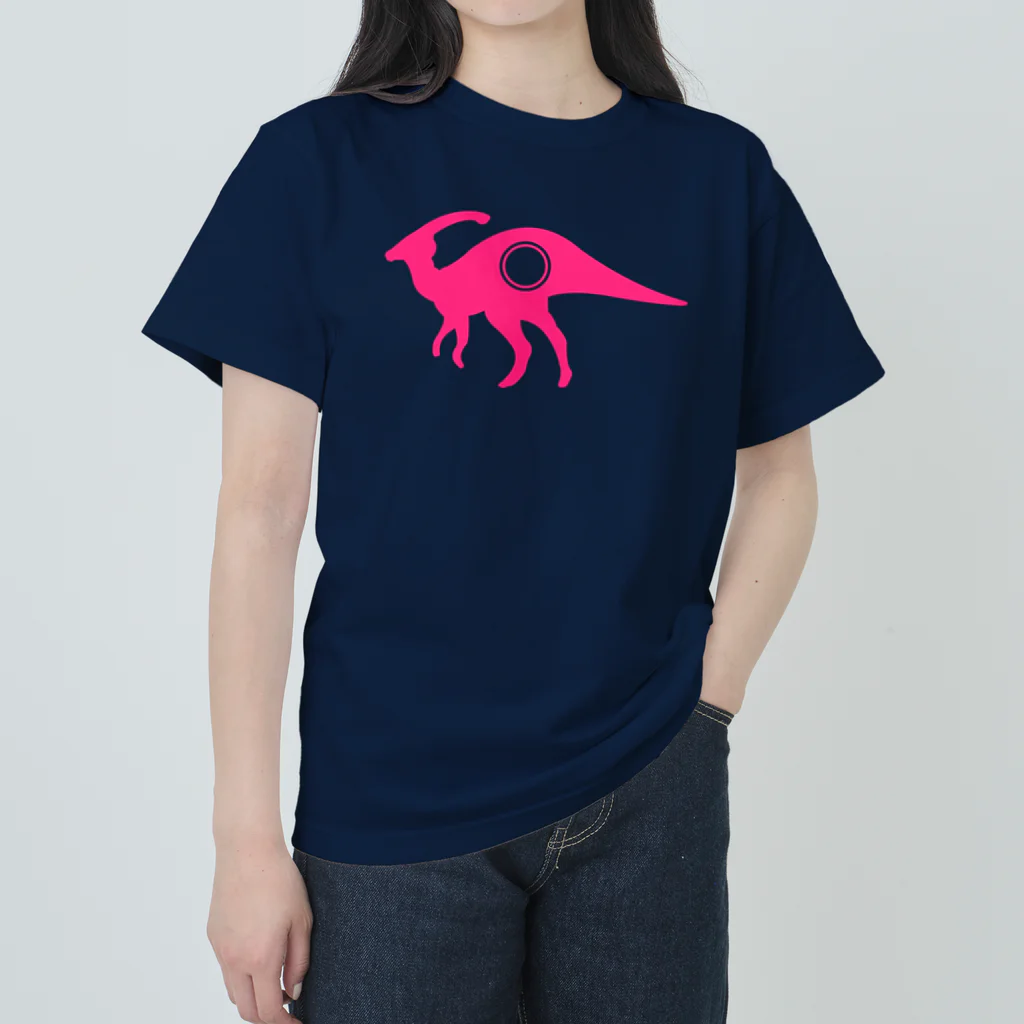 MELLOW-MELLOWのDinosaurs monogram7 ヘビーウェイトTシャツ