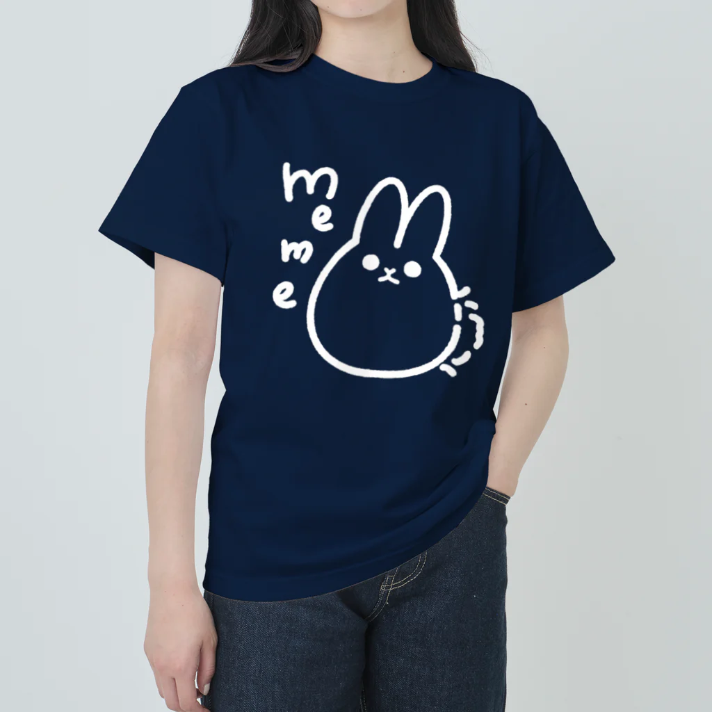 nagiのうさぎのmeme ヘビーウェイトTシャツ