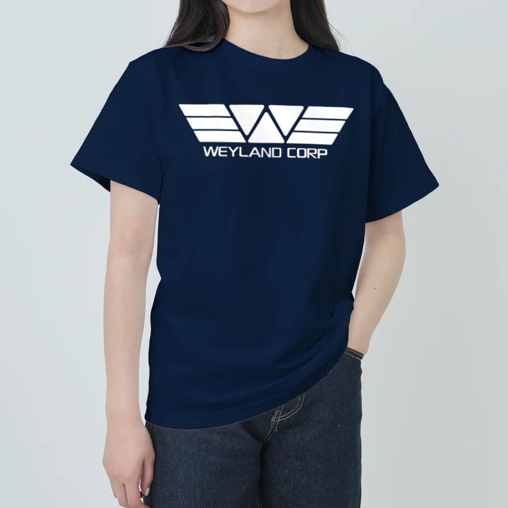 stereovisionの架空企業シリーズ『Weyland Corp』 Heavyweight T-Shirt