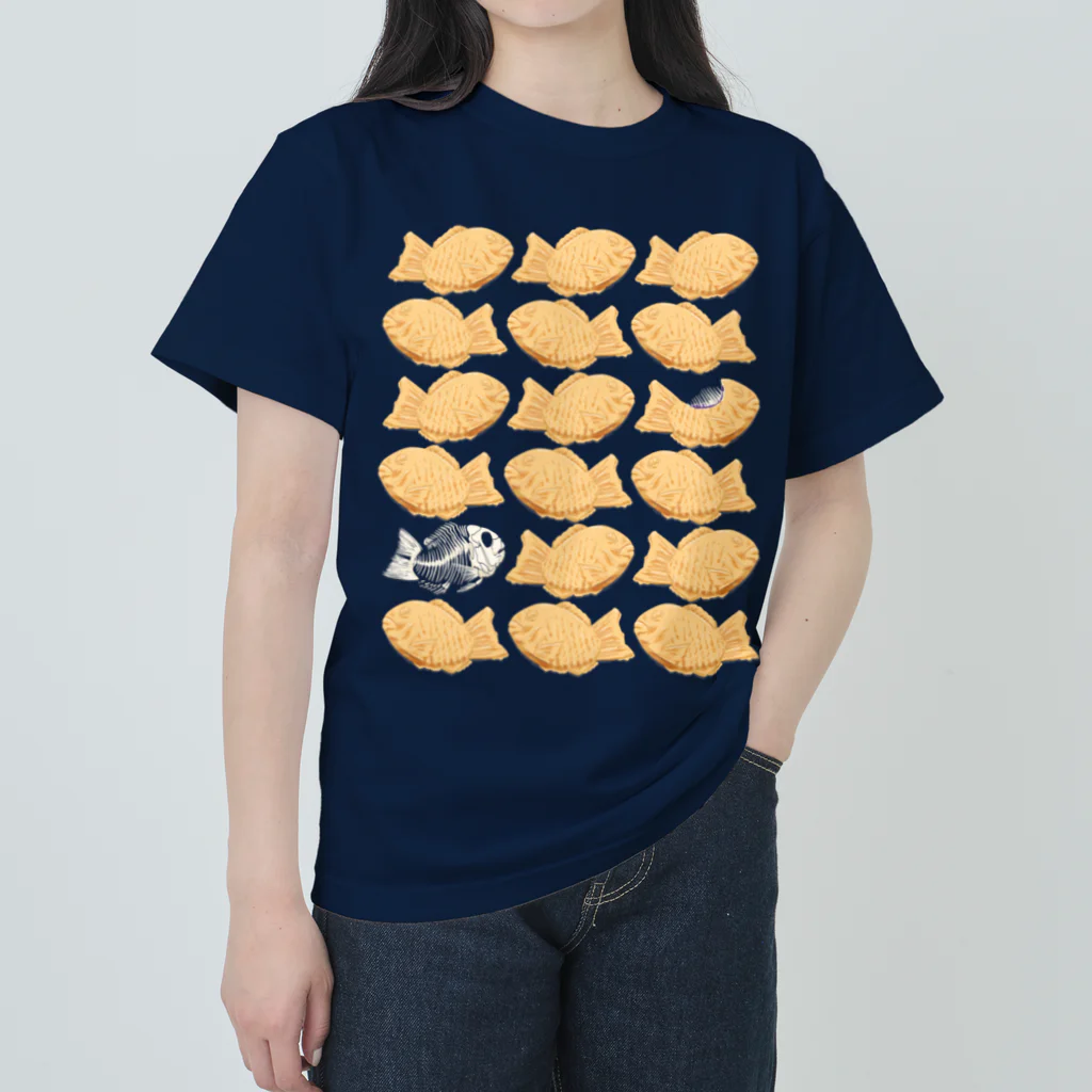 くいなの母のたい焼きのヒミツ ヘビーウェイトTシャツ