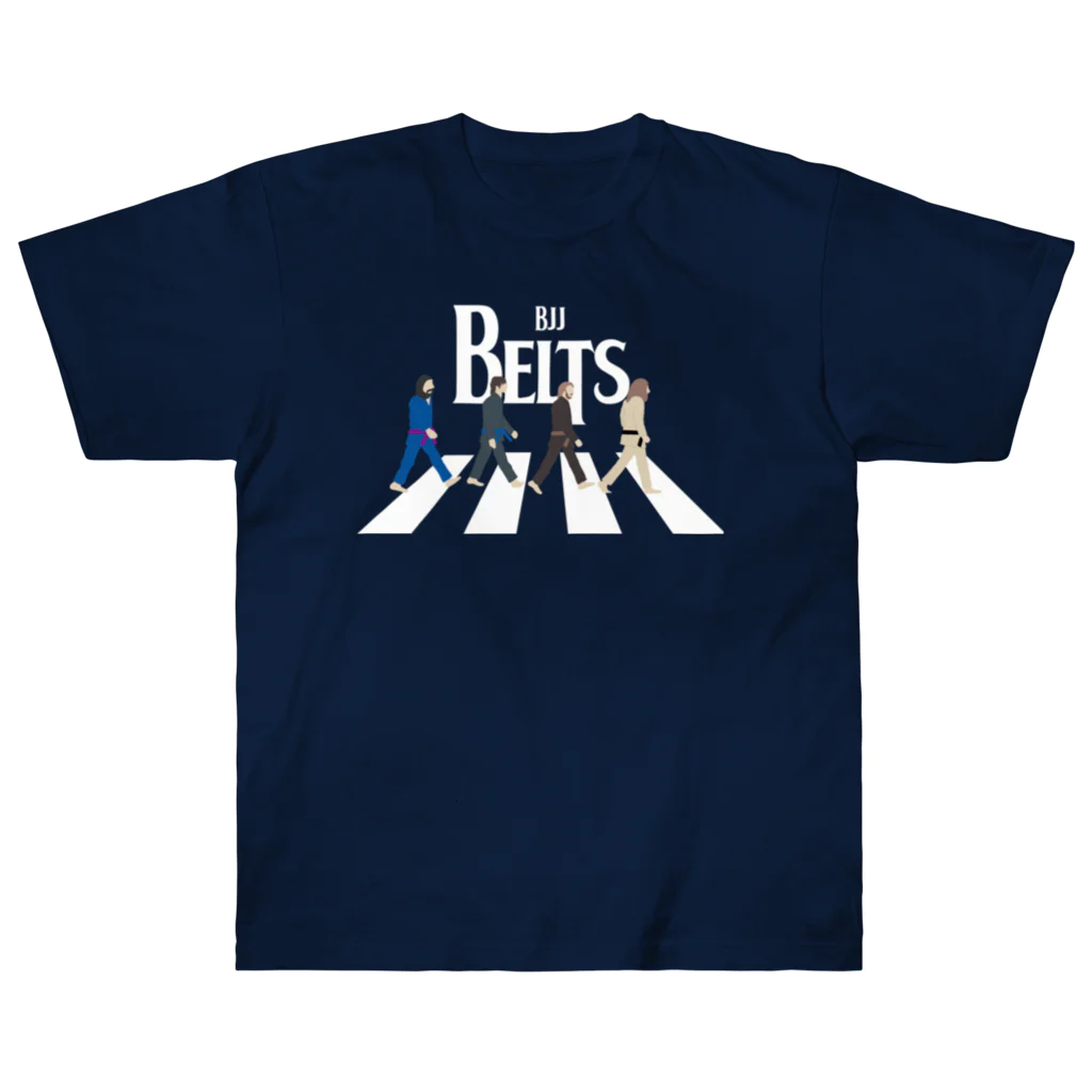 BJJ T-SHOPのBJJチーム「Belts」 Heavyweight T-Shirt