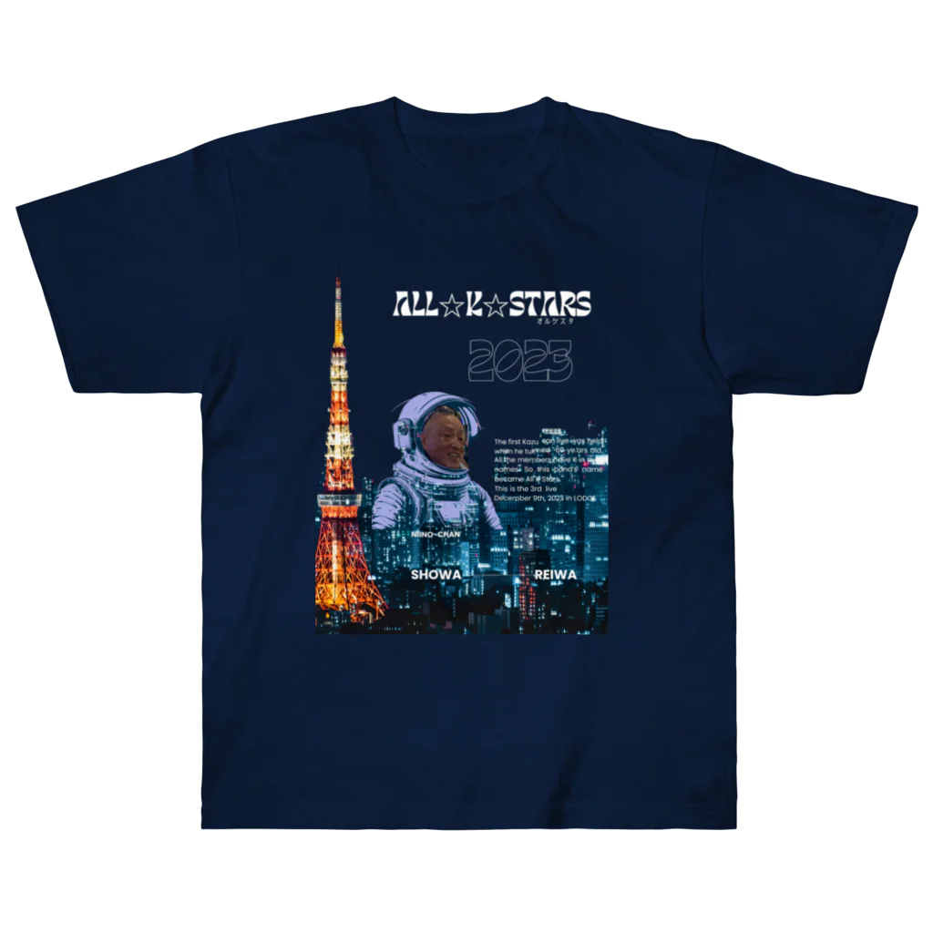 Cranberry Boon のAll-K-Stars 2023 Live Goods ヘビーウェイトTシャツ