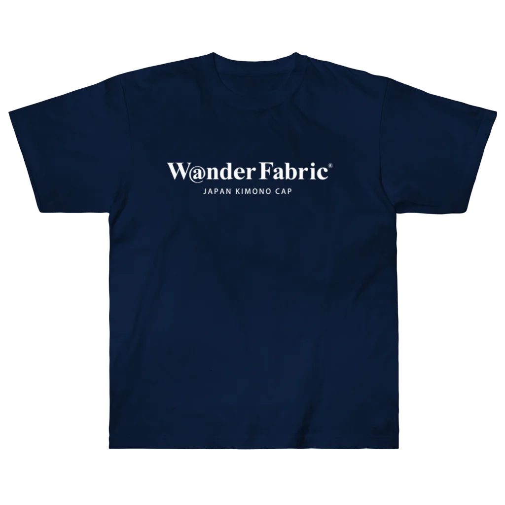 "W@F"GOODS STOREのW@NDERFABRIC 定番ロゴWHITE ヘビーウェイトTシャツ