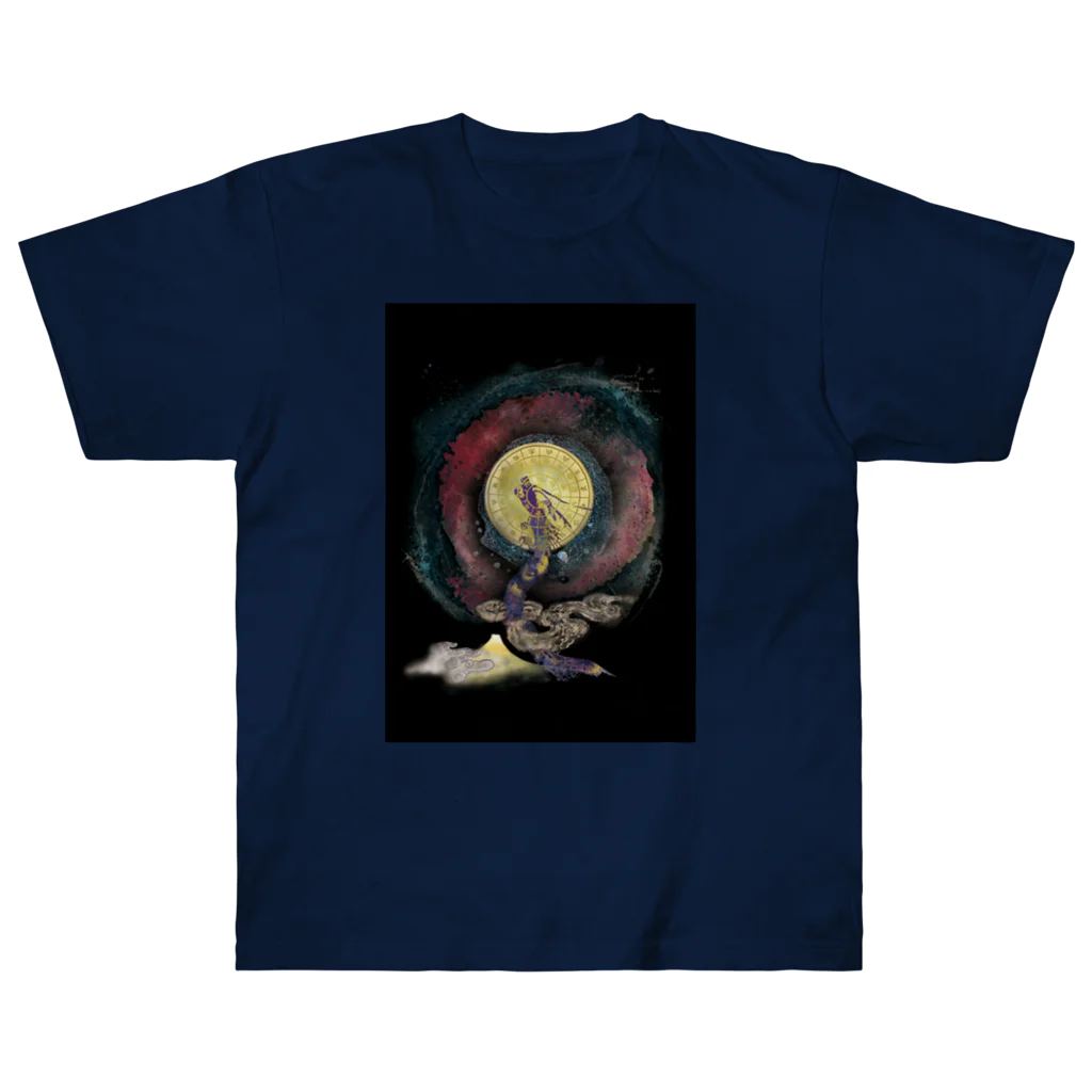 WAMI ARTの不二竜(フジタツ)　タマノヲ展2024 ヘビーウェイトTシャツ