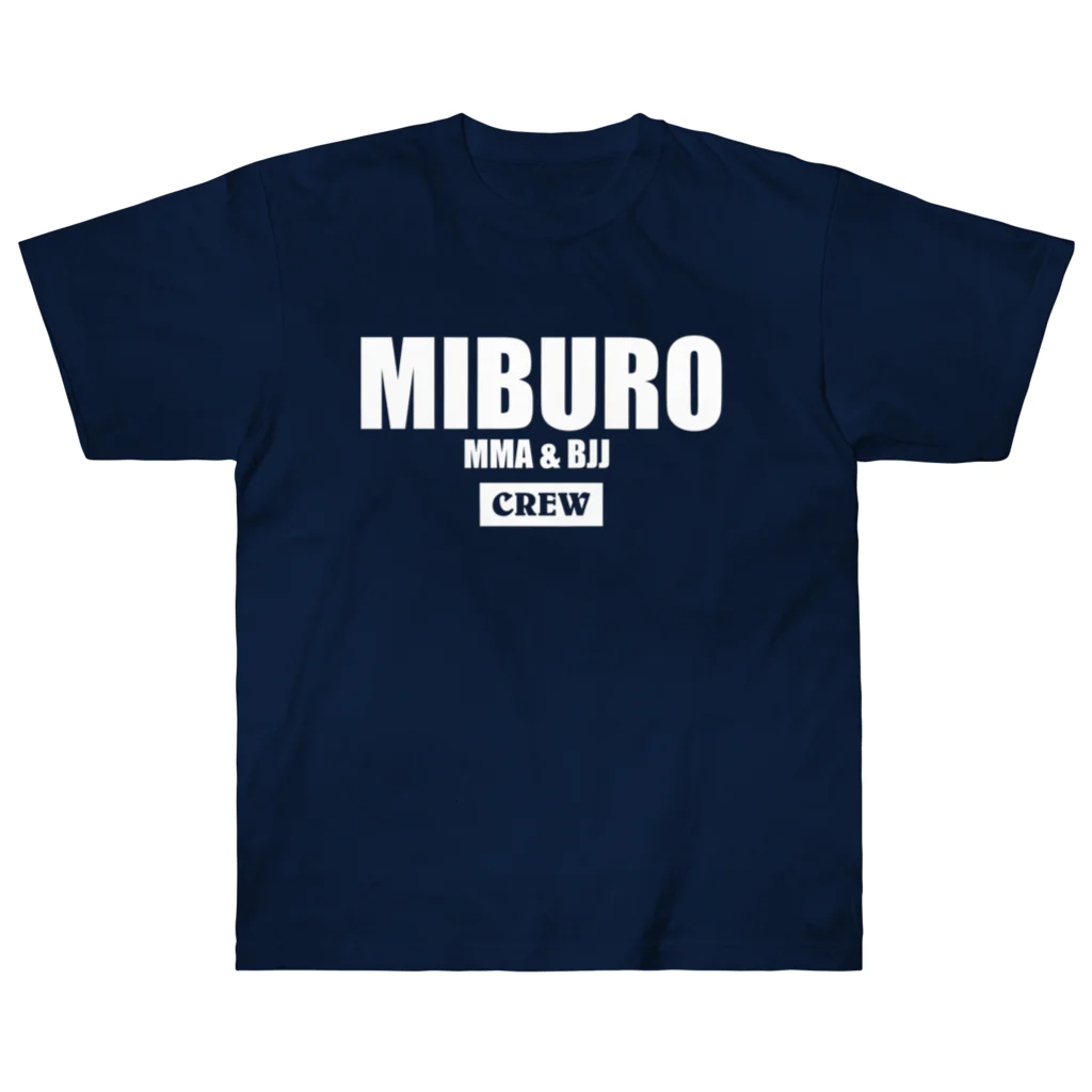 No.326のMIBURO CREW ホワイト Heavyweight T-Shirt