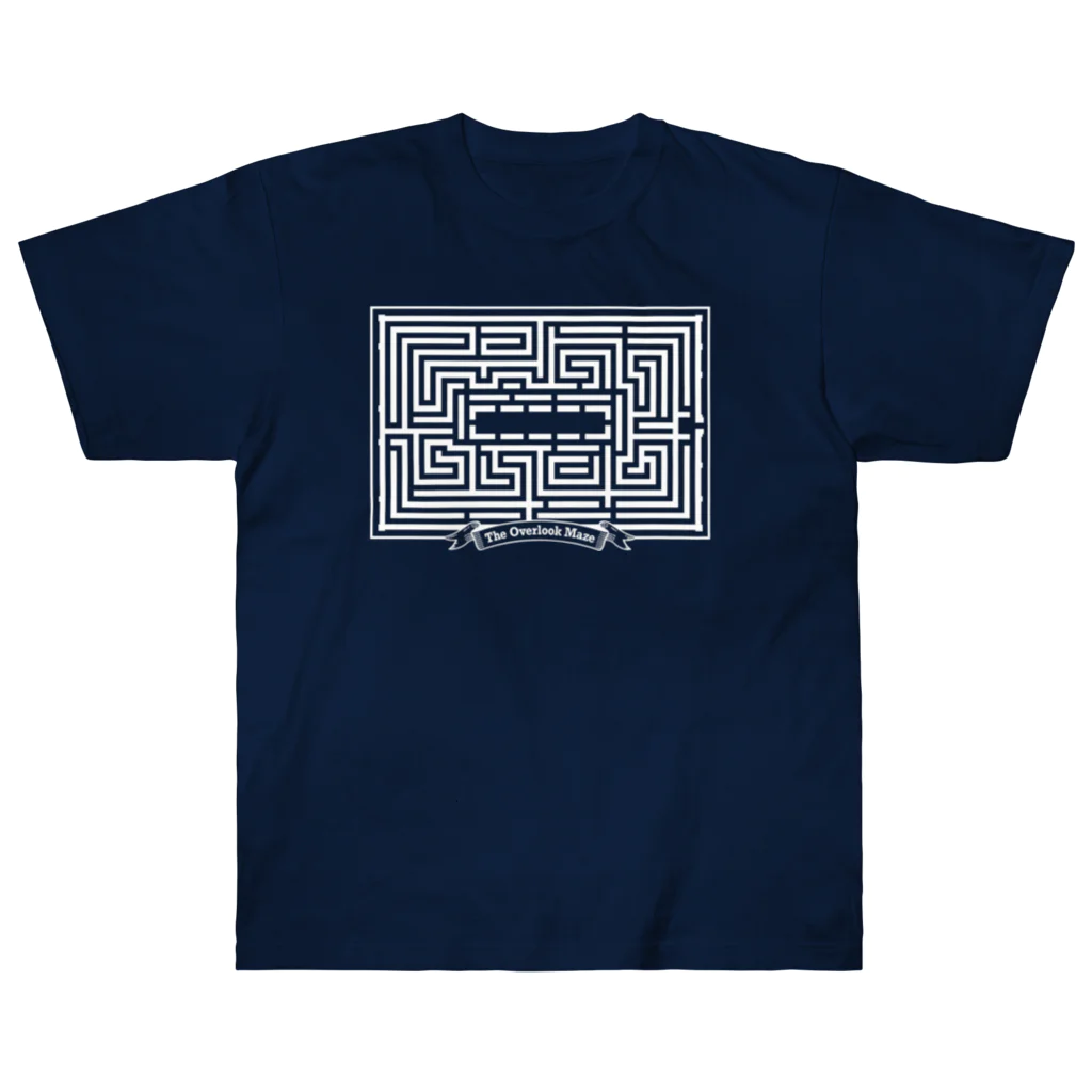 stereovisionのHotel Maze Map  ヘビーウェイトTシャツ