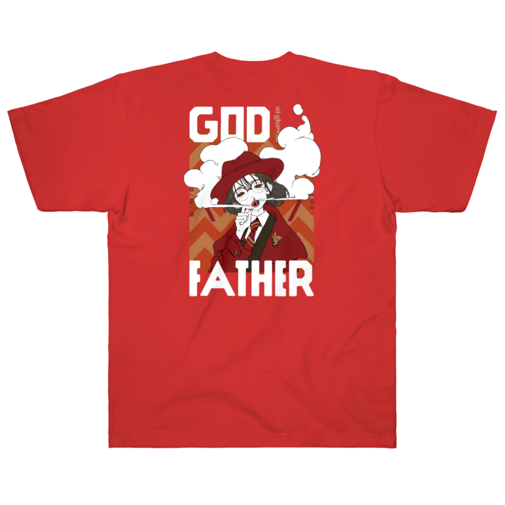 9 10 9（ qu / ten / qu ）のGODFATHER ヘビーウェイトTシャツ