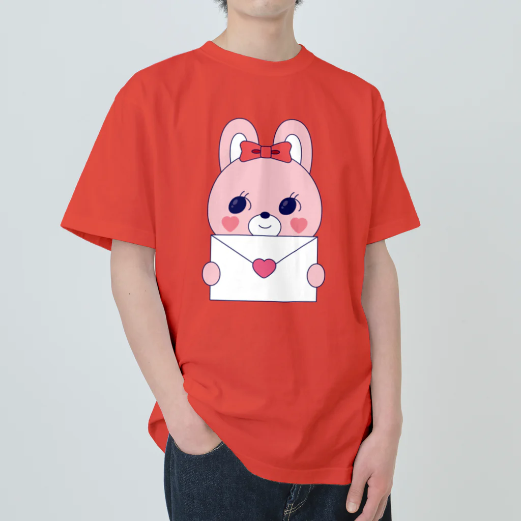 きっちゃんのときめきショップのラブレター ヘビーウェイトTシャツ