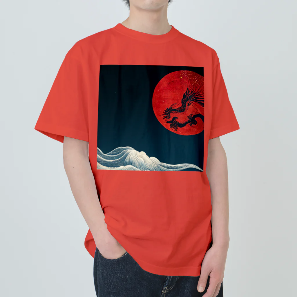 Eye2EyeのBlood Moon Dragon Heavyweight T-Shirt